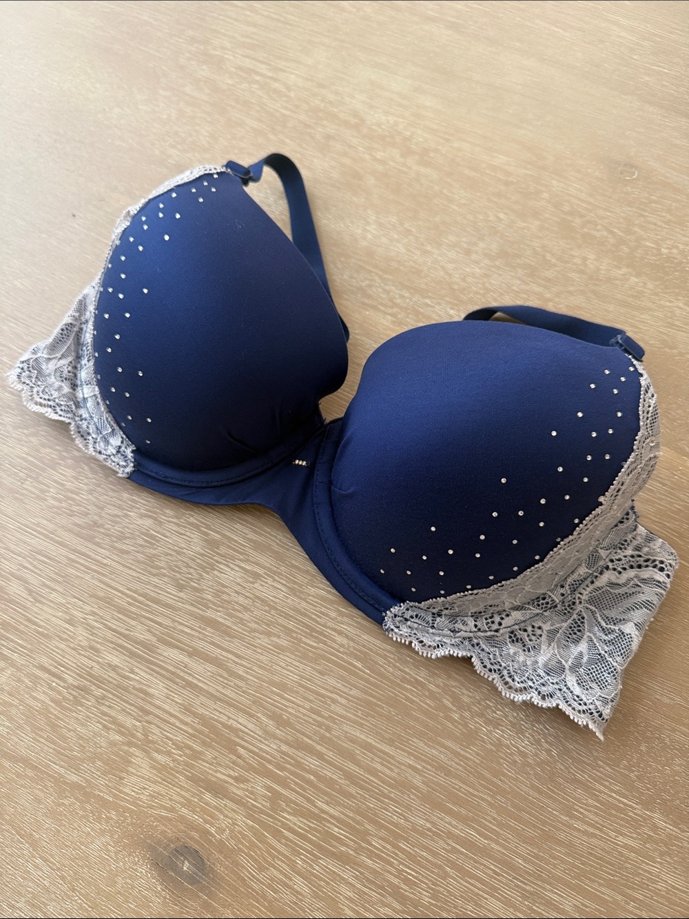 VS Embellished Demi Push Up Bra | 36C